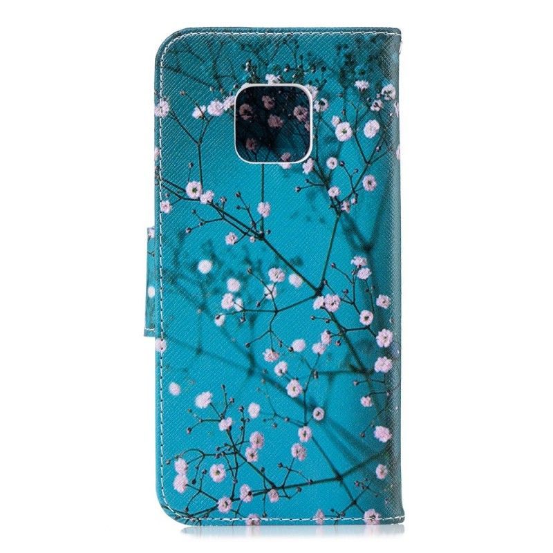 Flipové Pouzdro Huawei Mate 20 Pro Kvetoucí Strom