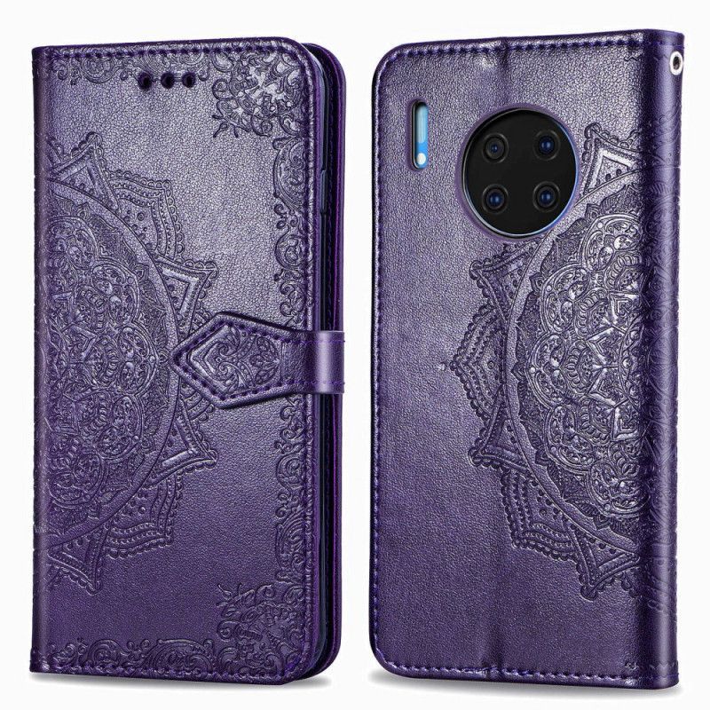 Flipové Pouzdro Huawei Mate 30 Pro Středověká Mandala