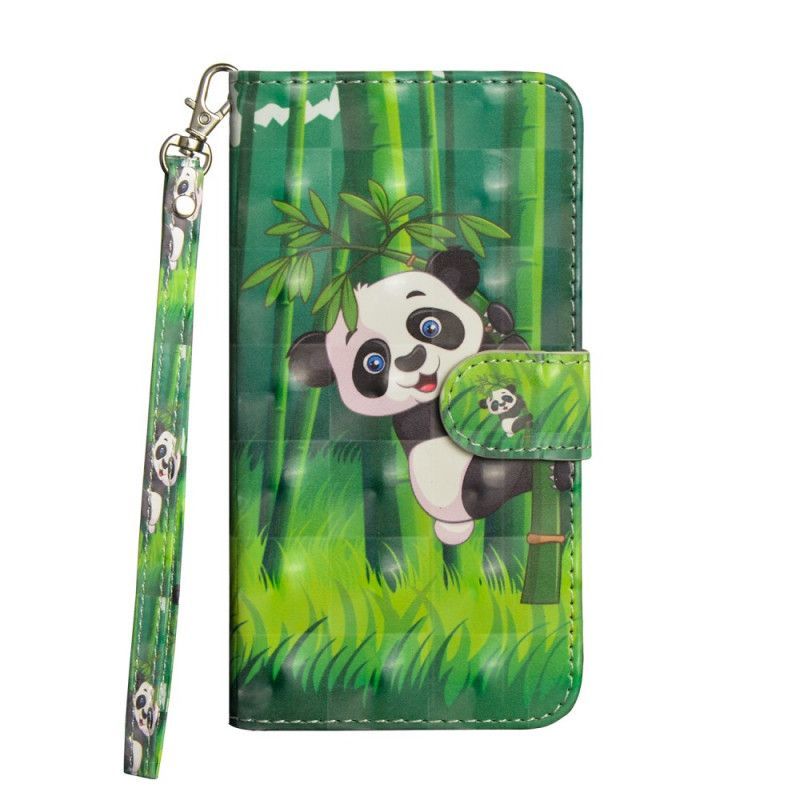 Flipové Pouzdro Huawei P Smart 2020 Panda A Bambus