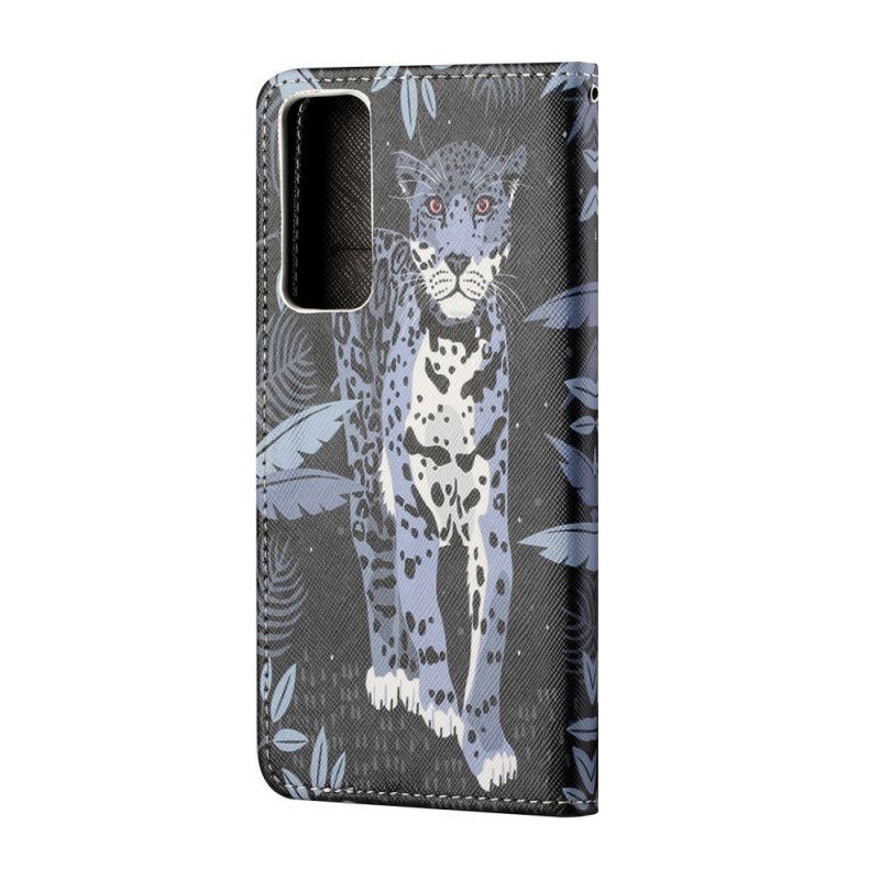 Flipové Pouzdro Huawei P Smart 2021 Tanga Leoparda