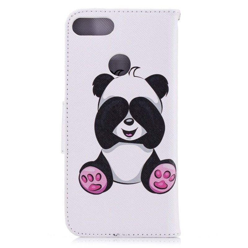 Flipové Pouzdro Huawei P Smart Panda Zábava