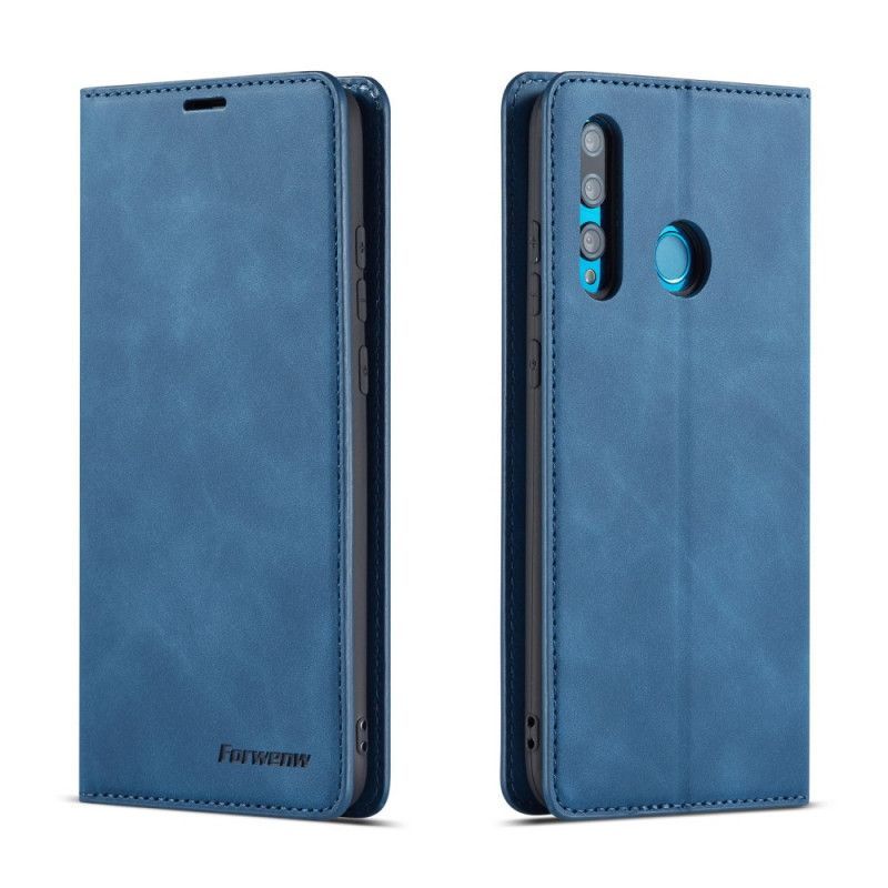 Flipové Pouzdro Huawei P Smart Plus 2019 Forwenw Kožený Efekt