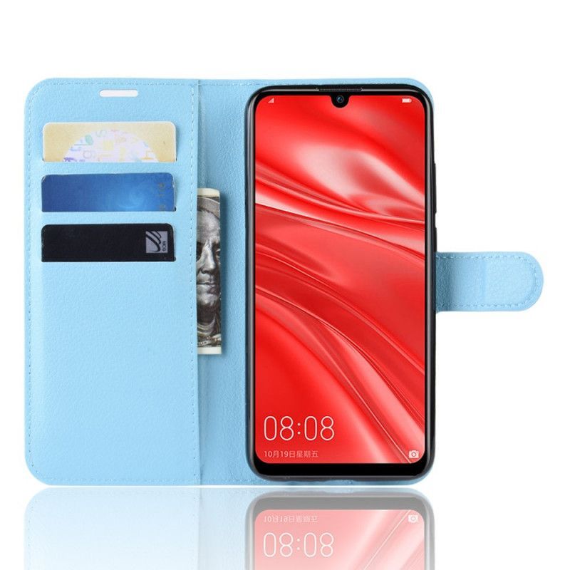 Flipové Pouzdro Huawei P Smart Plus 2019 Klasická Imitace Kůže