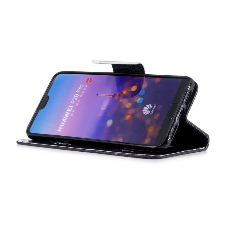 Flipové Pouzdro Huawei P20 Pro Nebezpečný Medvěd