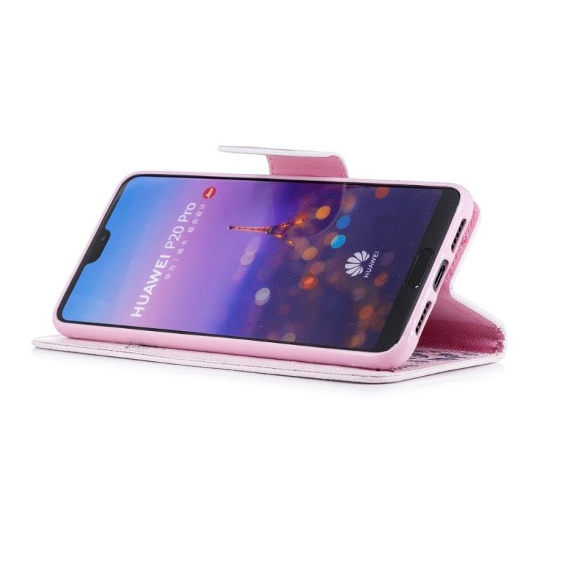 Flipové Pouzdro Huawei P20 Pro Nerdová Žirafa