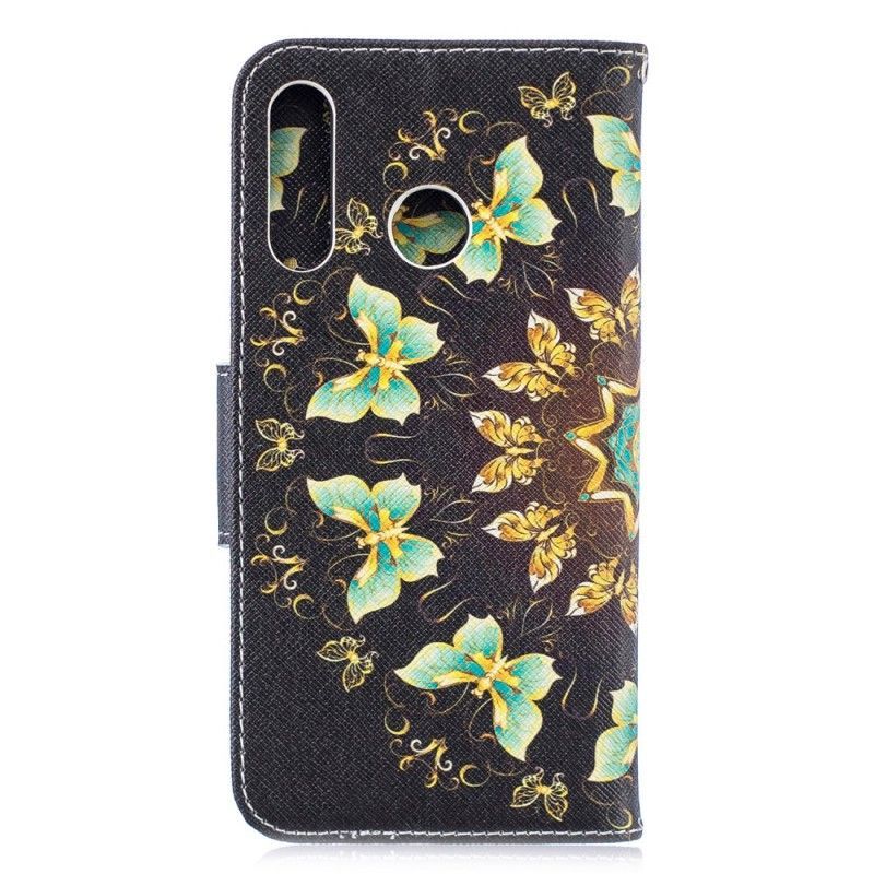 Flipové Pouzdro Huawei P30 Lite Motýlí Mandala