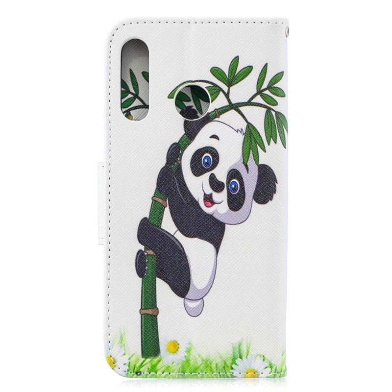 Flipové Pouzdro Huawei P30 Lite Panda Na Bambusu