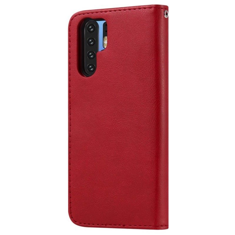 Flipové Pouzdro Huawei P30 Pro Retro Odnímatelné