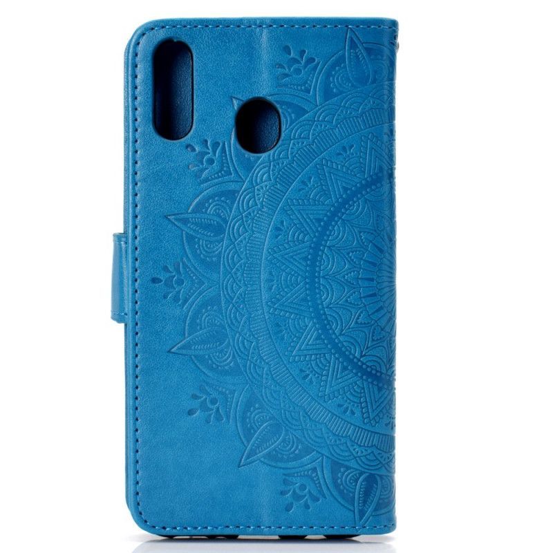 Flipové Pouzdro Huawei P40 Lite E / Y7p Sluneční Mandala