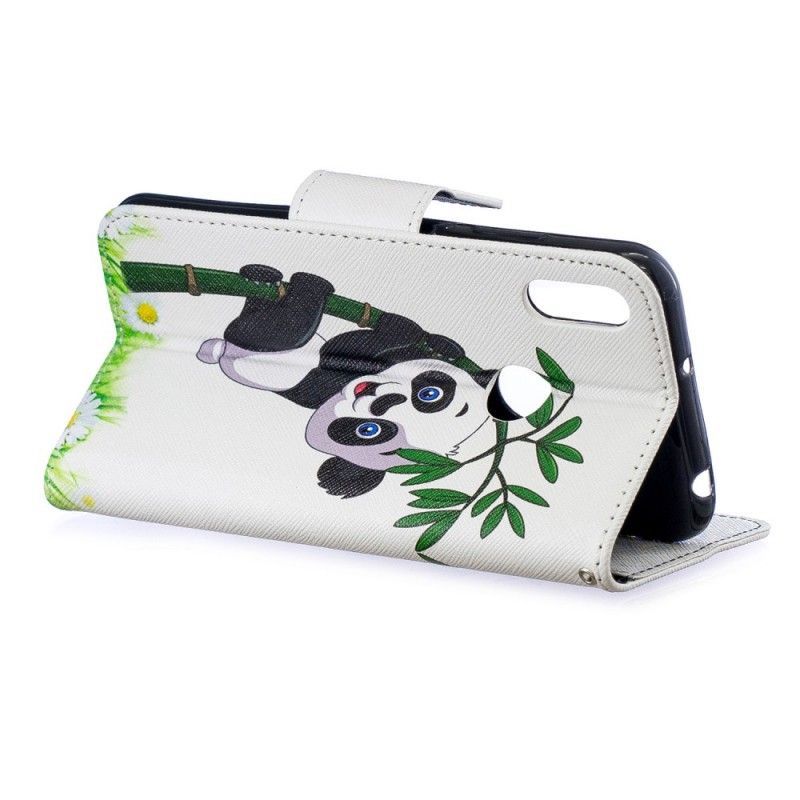 Flipové Pouzdro Huawei Y6 2019 Panda Na Bambusu