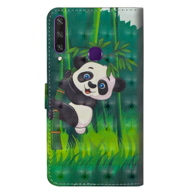 Flipové Pouzdro Huawei Y6p Panda A Bambus