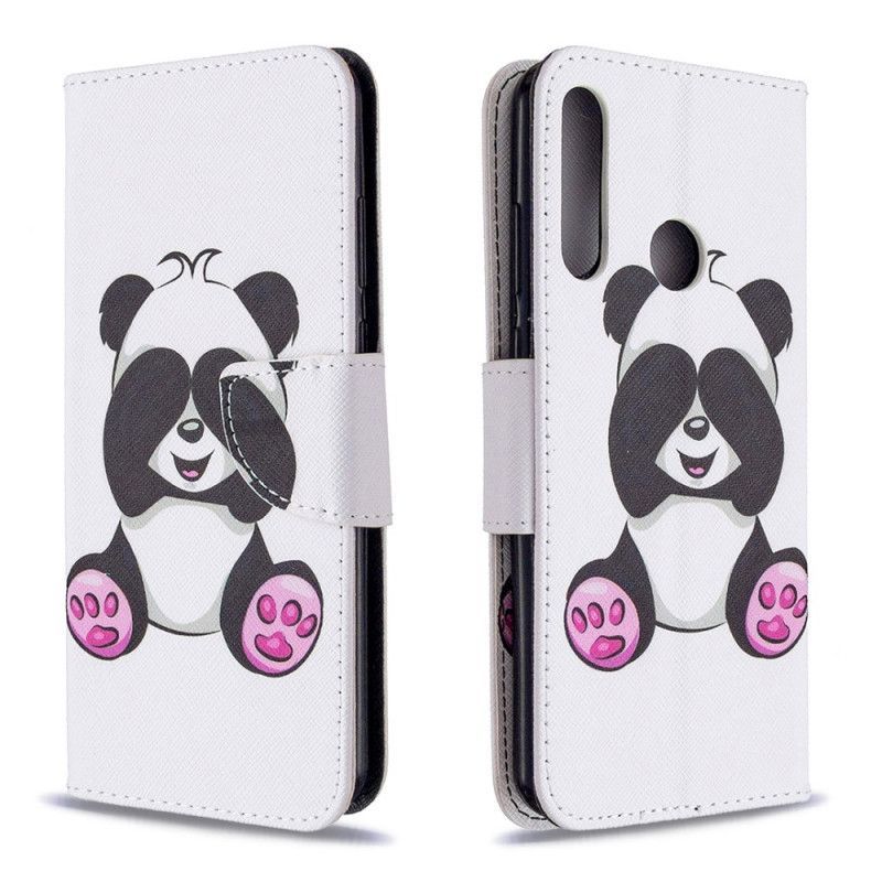 Flipové Pouzdro Huawei Y6p Panda Zábava