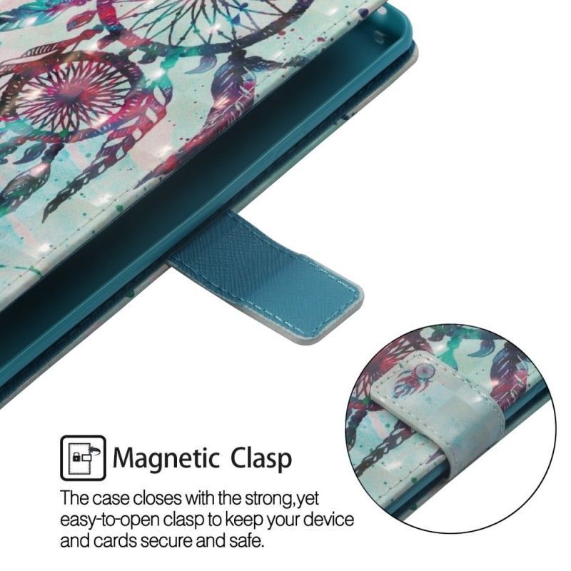 Flipové Pouzdro Na Huawei Mate 20 Lite 3d Barevný Lapač Snů