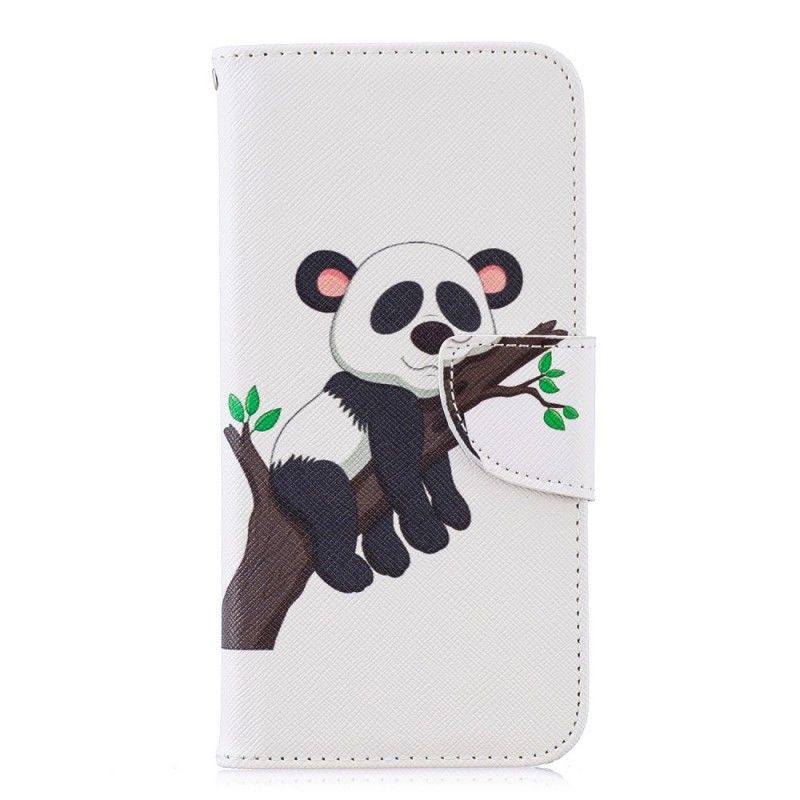 Honor 10 Lite Case / Flipové Pouzdro Huawei P Smart 2019 Líná Panda
