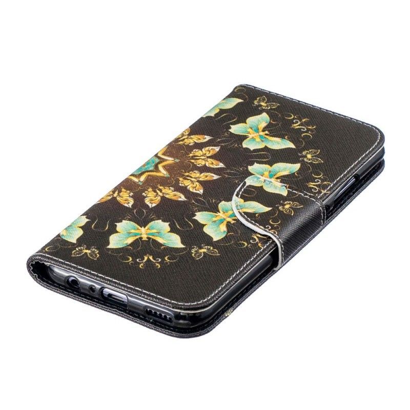 Honor 10 Lite Cover / Flipové Pouzdro Huawei P Smart 2019 Butterfly Mandala