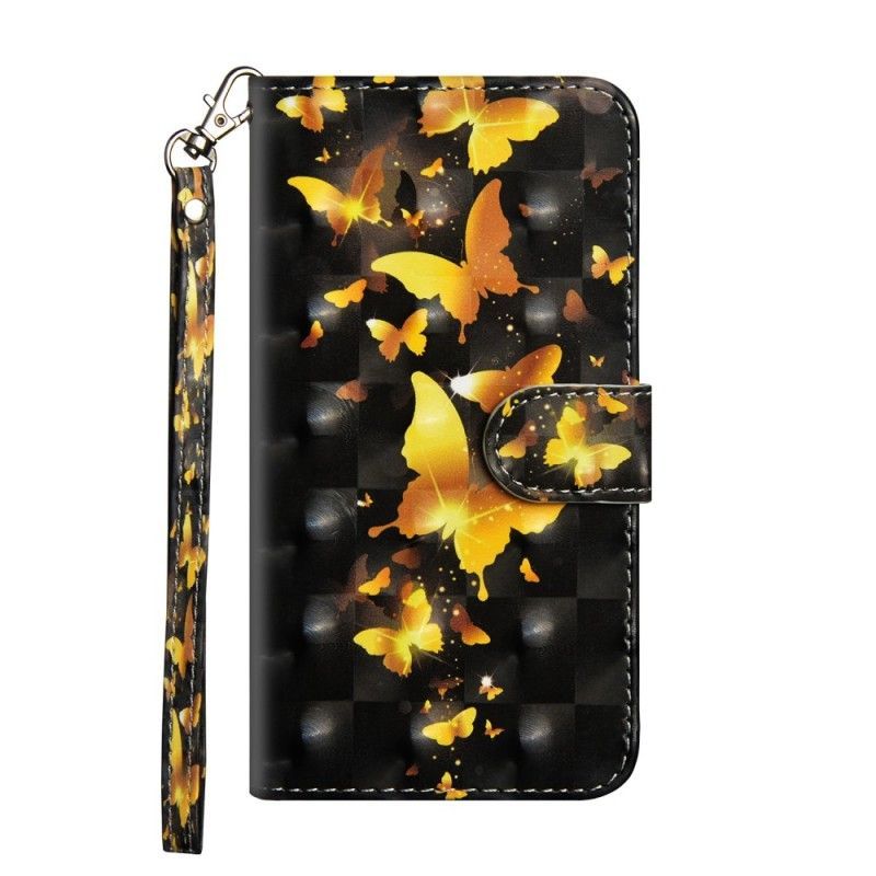 Honor 10 Lite Cover / Flipové Pouzdro Huawei P Smart 2019 Yellow Butterflies