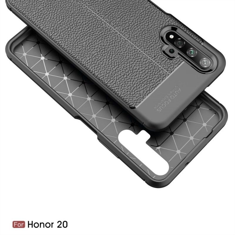 Honor 20 Shell / Kryt Huawei Nova 5t Efekt Dvojité Liči Kůže