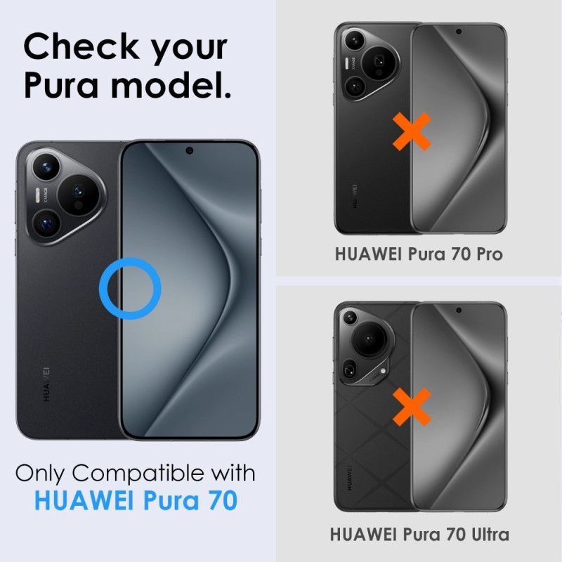 Huawei Pura 70 Chránič Objektivu S Kovovým Kroužkem Northjo