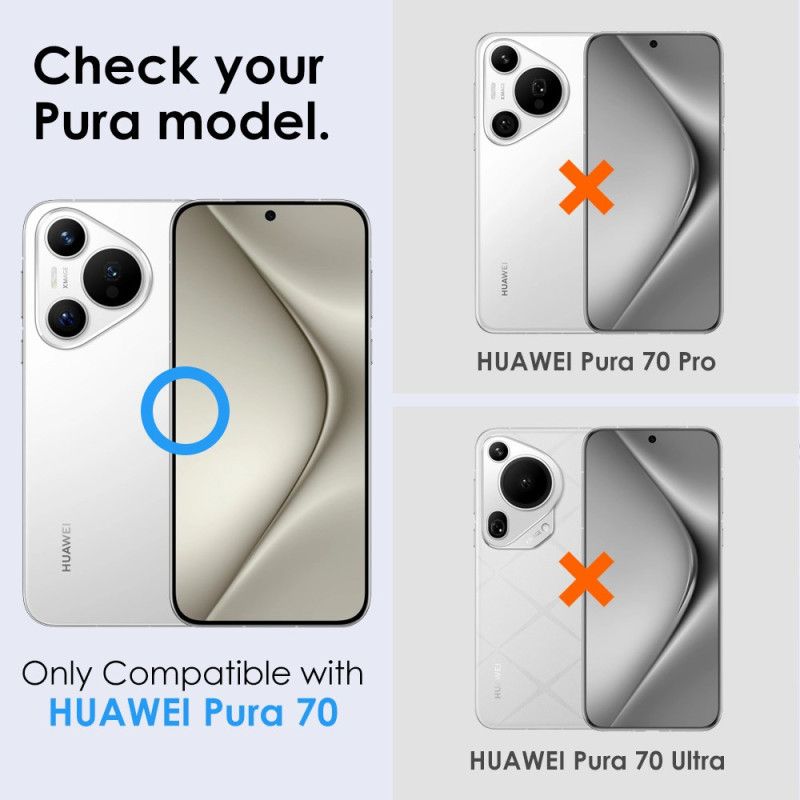 Huawei Pura 70 Stříbrný Chránič Objektivu Northjo