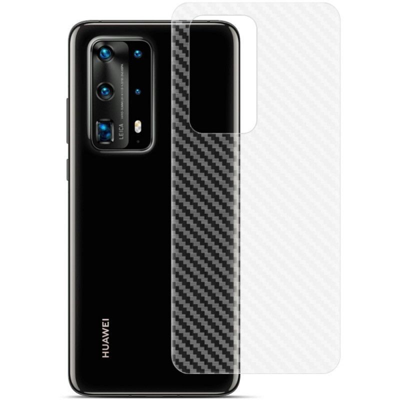 Imak Karbonový Styl Kryt Na Huawei P40 Pro Zadní Fólie