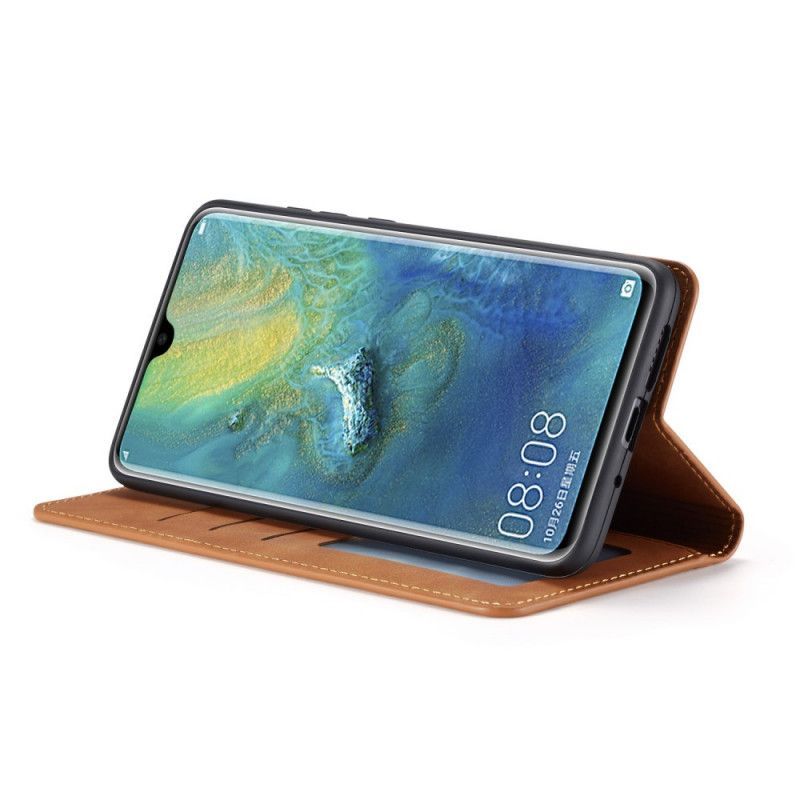 Kožené Pouzdro Folio Huawei Mate 20 Forwenw Kožený Efekt