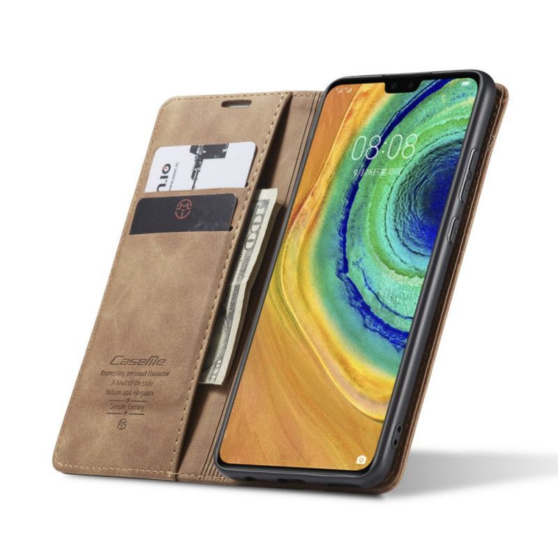 Kožené Pouzdro Folio Huawei Mate 30 Pouzdro Z Umělé Kůže