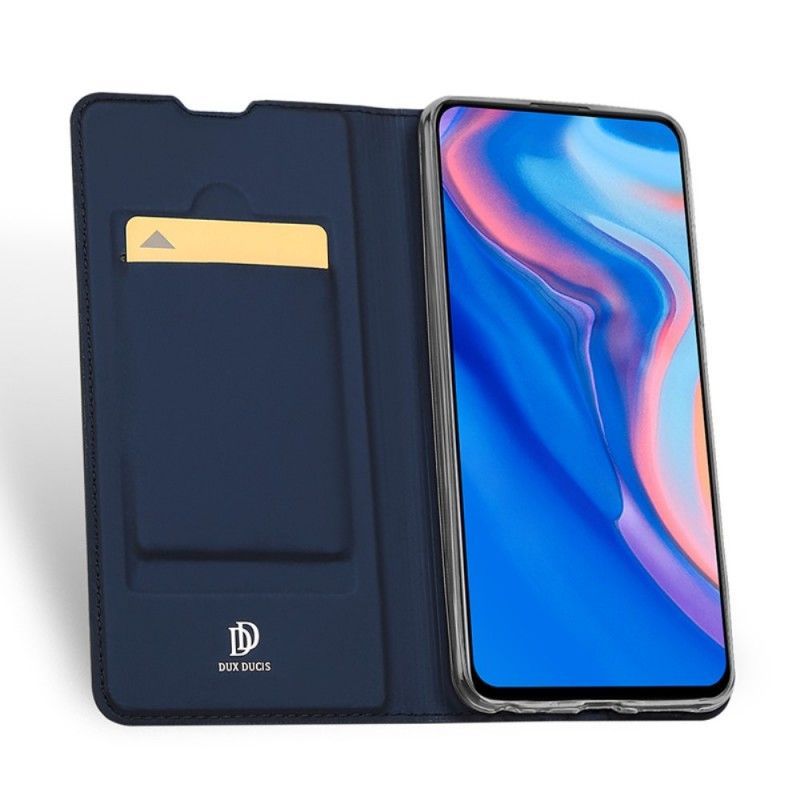 Kožené Pouzdro Folio Huawei P Smart Z Kůže Pro Dux Ducis