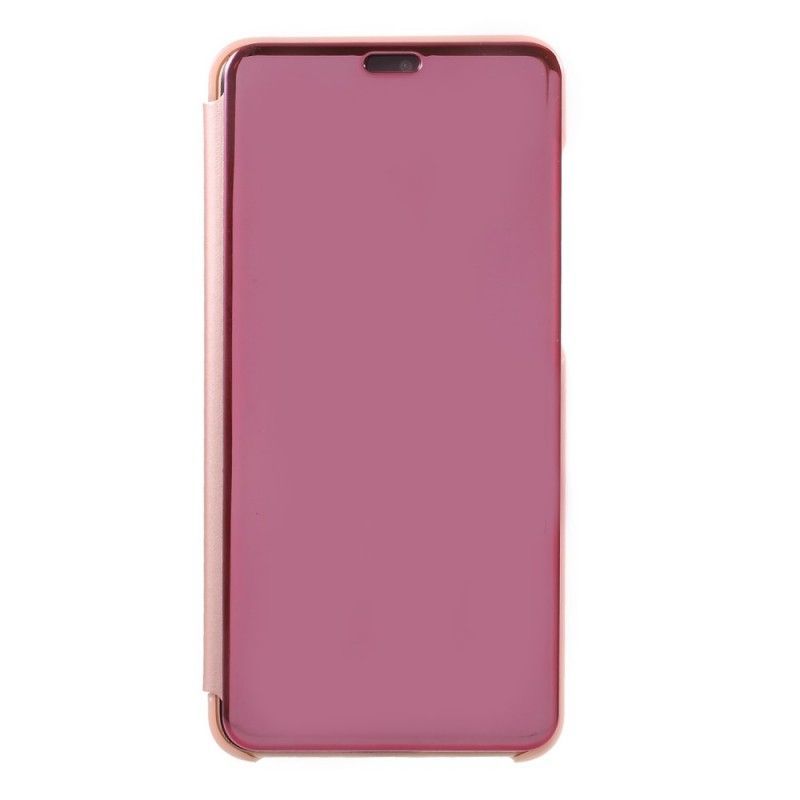 Kožené Pouzdro Folio Huawei P20 Pro Zrcadlový A Kožený Efekt