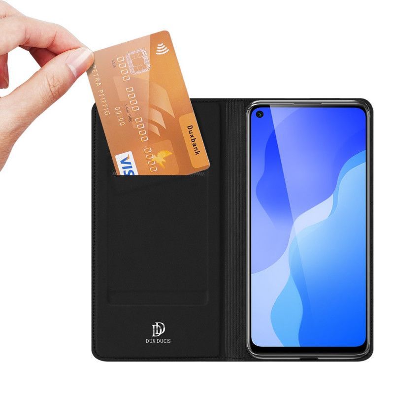 Kožené Pouzdro Folio Huawei P40 Lite 5g Kůže Pro Dux Ducis