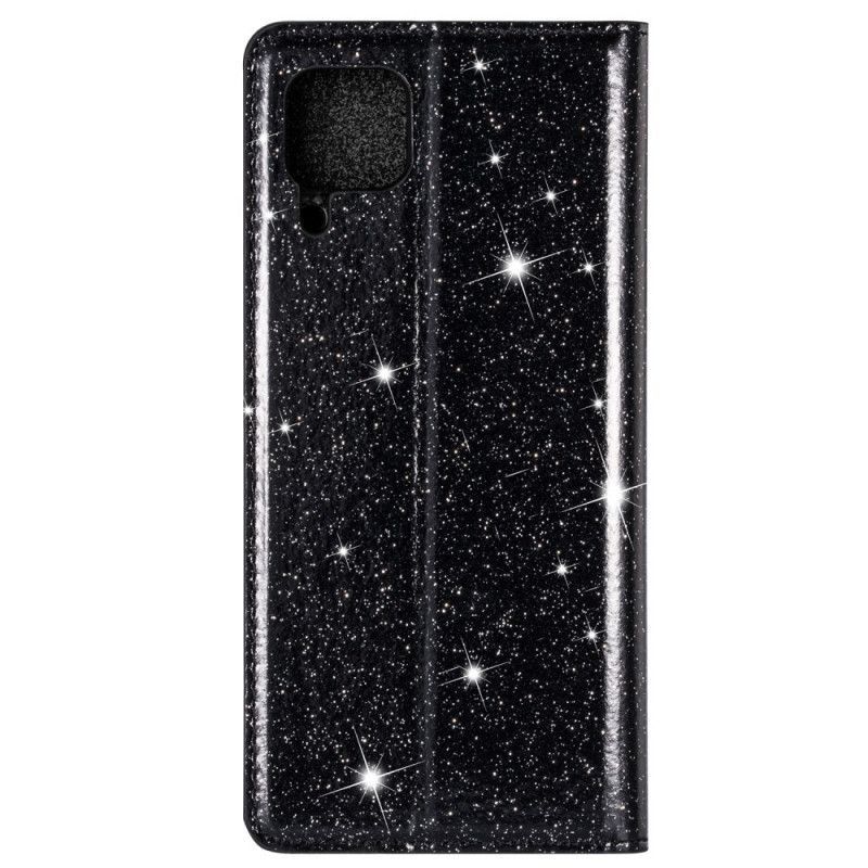 Kožené Pouzdro Folio Huawei P40 Lite Třpytivý Styl