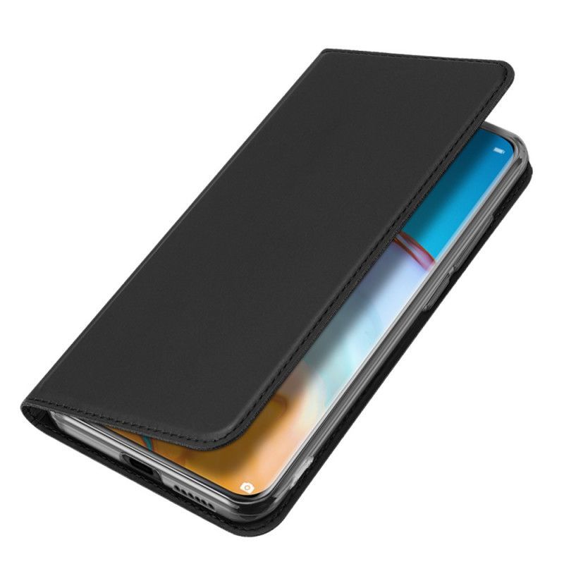 Kožené Pouzdro Folio Huawei P40 Pro Kůže Pro Dux Ducis