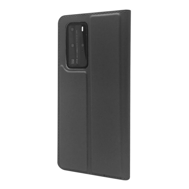 Kožené Pouzdro Folio Huawei P40 Pro Magnetická Spona