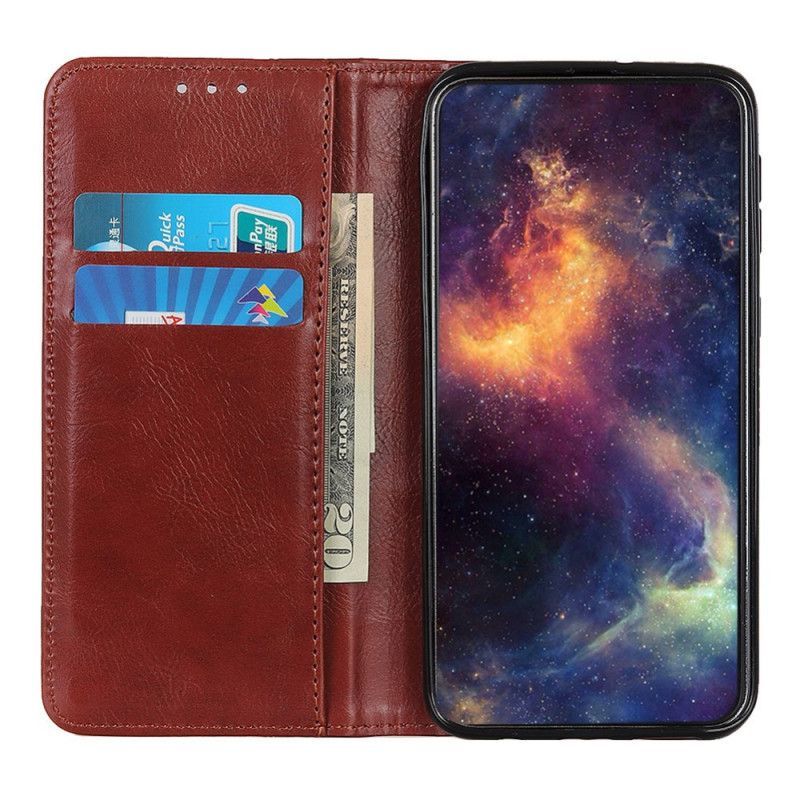 Kožené Pouzdro Folio Huawei P40 Pro Starý Ročník