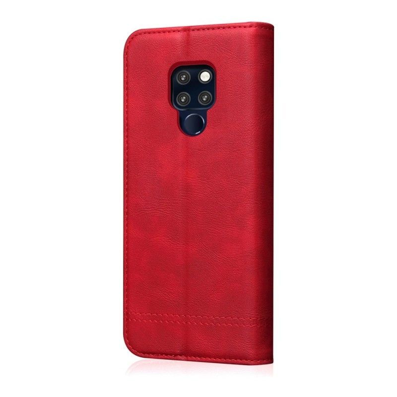 Kožené Pouzdro Folio Na Huawei Mate 20 Švy S Koženým Efektem