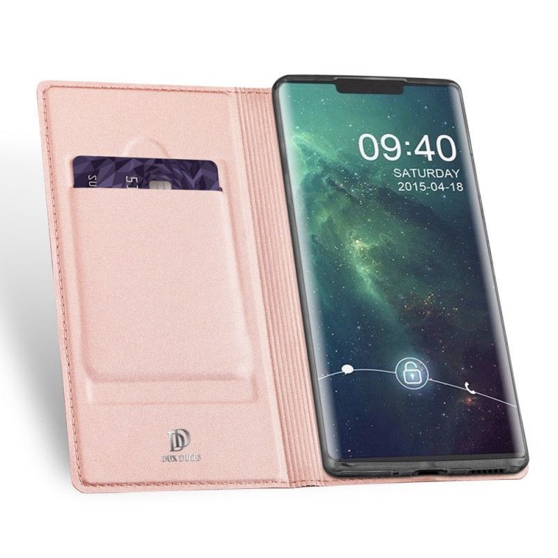 Kožené Pouzdro Folio Na Huawei Mate 30 Pro Série Skin Pro Dux Ducis