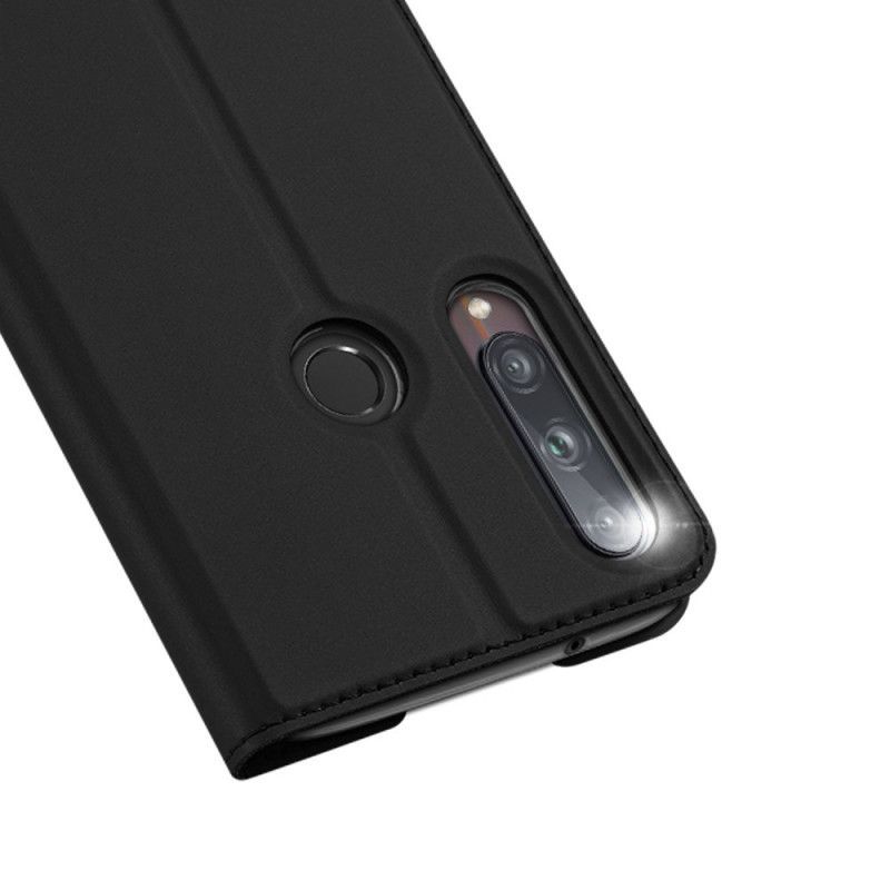 Kožené Pouzdro Folio Na Huawei P40 Lite E / Y7p Kůže Pro Dux Ducis