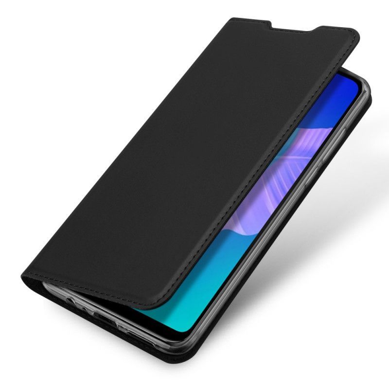 Kožené Pouzdro Folio Na Huawei P40 Lite E / Y7p Kůže Pro Dux Ducis