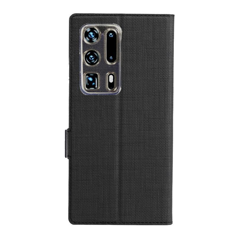 Kožené Pouzdro Folio Na Huawei P40 Pro Plus Vili Dmx S Texturou