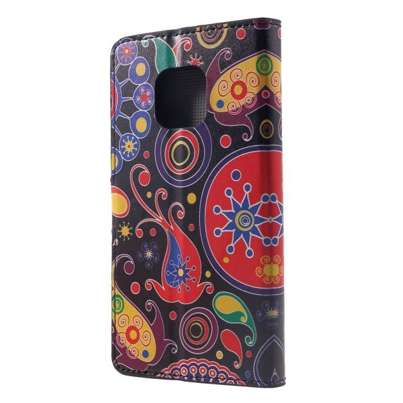 Kožené Pouzdro Huawei Mate 20 Pro Design Galaxie