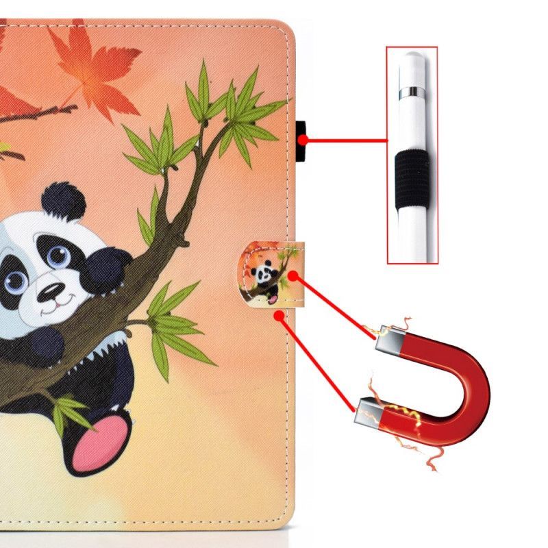 Kožený Kryt Huawei Matepad T 8 Roztomilá Panda