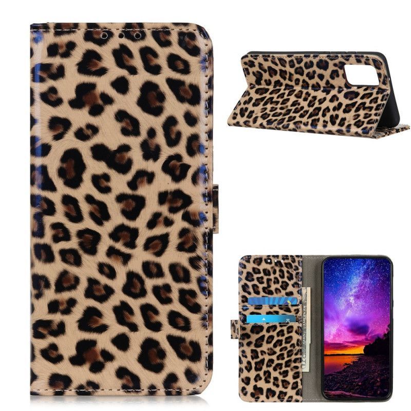 Kožený Kryt Huawei P Smart 2021 Leopard