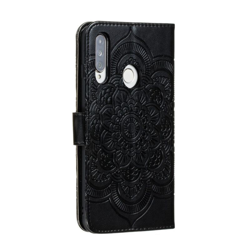 Kožený Kryt Huawei P40 Lite E / Y7p Celá Mandala