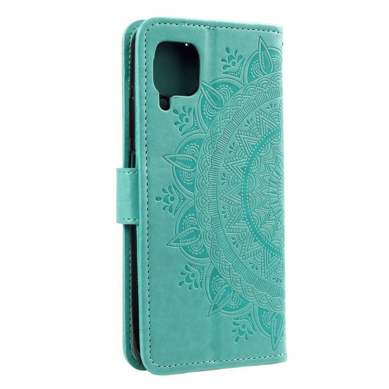 Kožený Kryt Huawei P40 Lite Sluneční Mandala