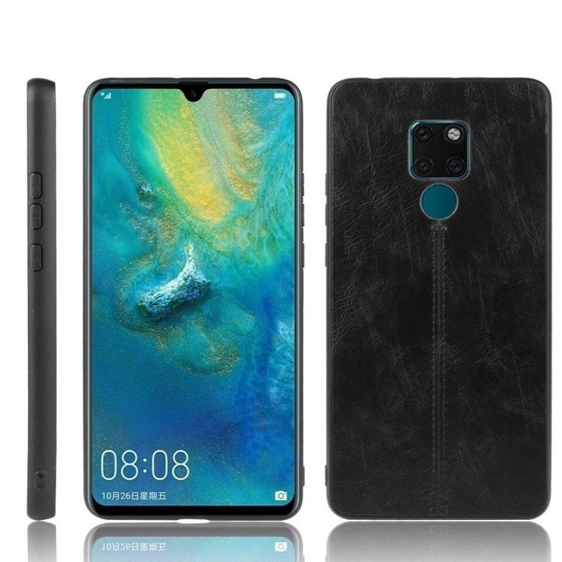 Kryt Huawei Mate 20 Efekt Kůže Ve Švu