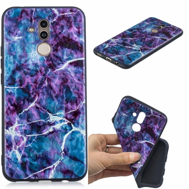 Kryt Huawei Mate 20 Lite Fialový Mramor