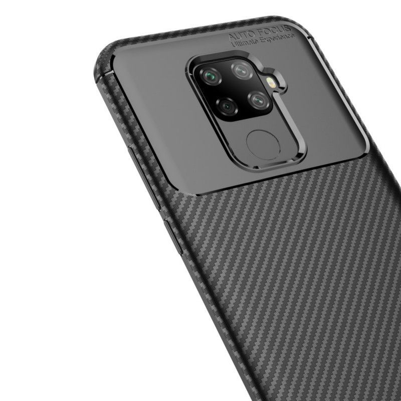 Kryt Huawei Mate 30 Lite Flexibilní Textura Uhlíkových Vláken