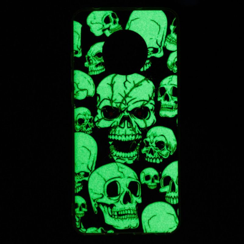 Kryt Huawei Mate 30 Opatrné Fluorescenční Lebky