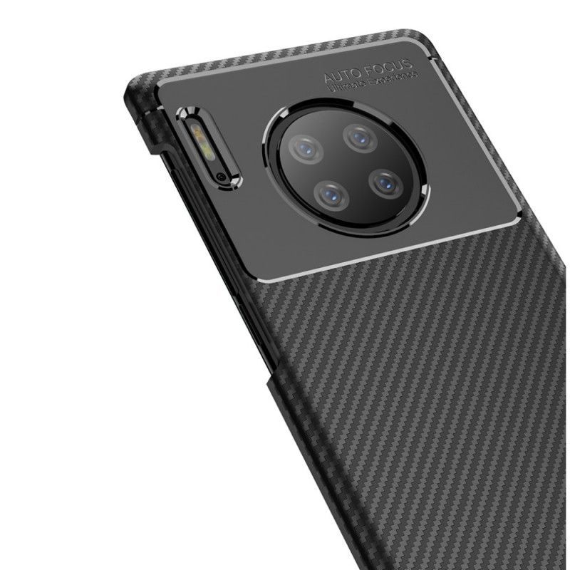 Kryt Huawei Mate 30 Pro Flexibilní Textura Uhlíkových Vláken