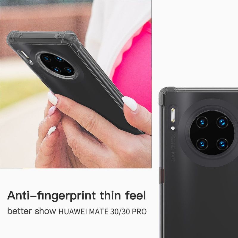 Kryt Huawei Mate 30 Pro Průhledné Závětří Ochranné Polštáře