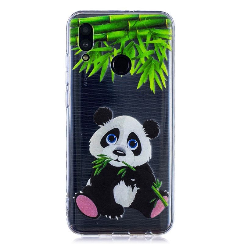 Kryt Huawei P Smart 2019 Průhledná Panda Jíst